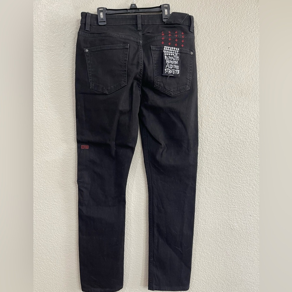 Ksubi royalty heroism and the streets black jeans Streetwear jeans size 31